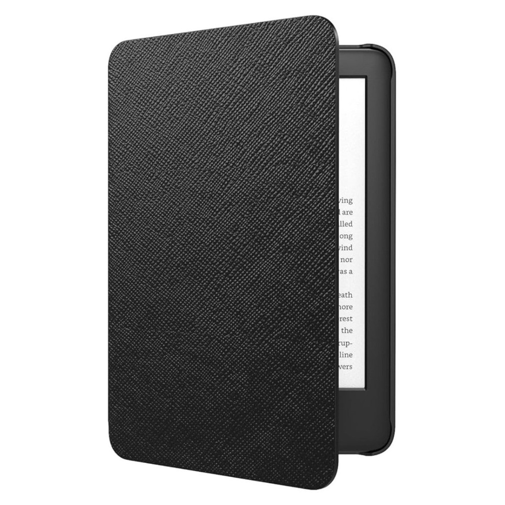 MoKo Black Slim Folio Case for Kindle 11th Gen 2024 2022 6" Auto Wake Sleep‎